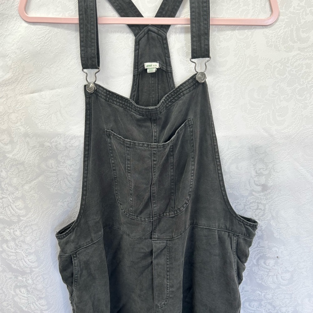Aerie Women's Black Dungarees-overalls XL